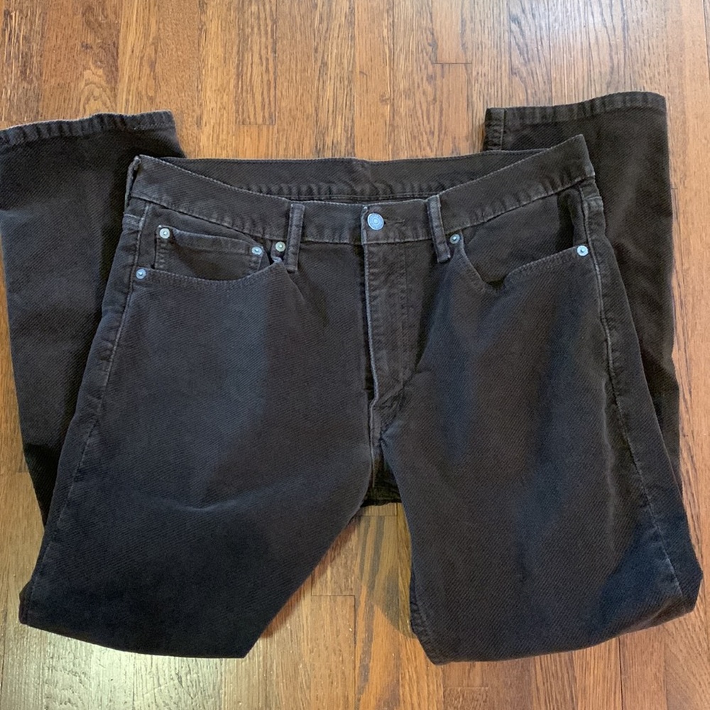 Levi Men’s Pants Brown Corduroy * 34 inch waist